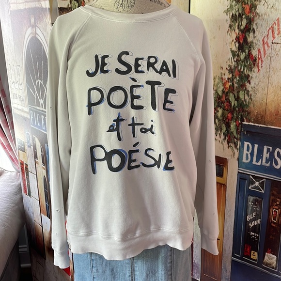 Original Retro Brand Tops - Retro Brand Sweatshirt, White, Size Small